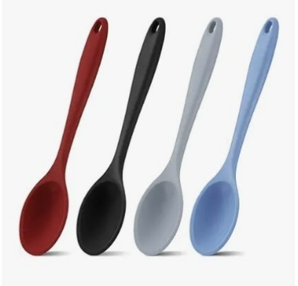Silicone cooking spoons molds